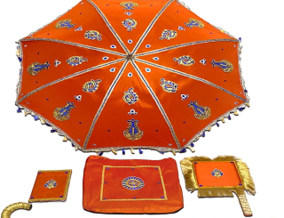 Complete setup for your Kasiyatra ceremony needs, excluding slippers