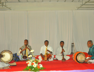 Soulful music creating an ambiance of celebration and joy.
